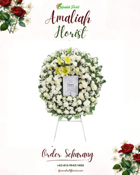 Krans Bunga Duka Sinar Rejo